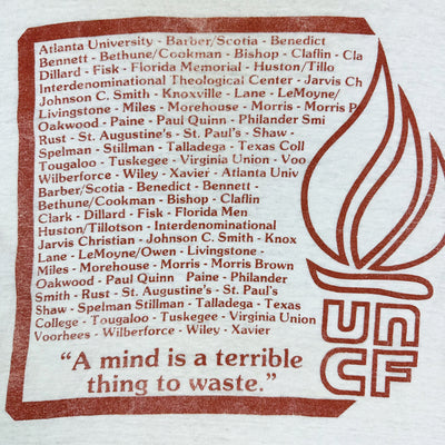 80's Uncf Mind T-Shirt