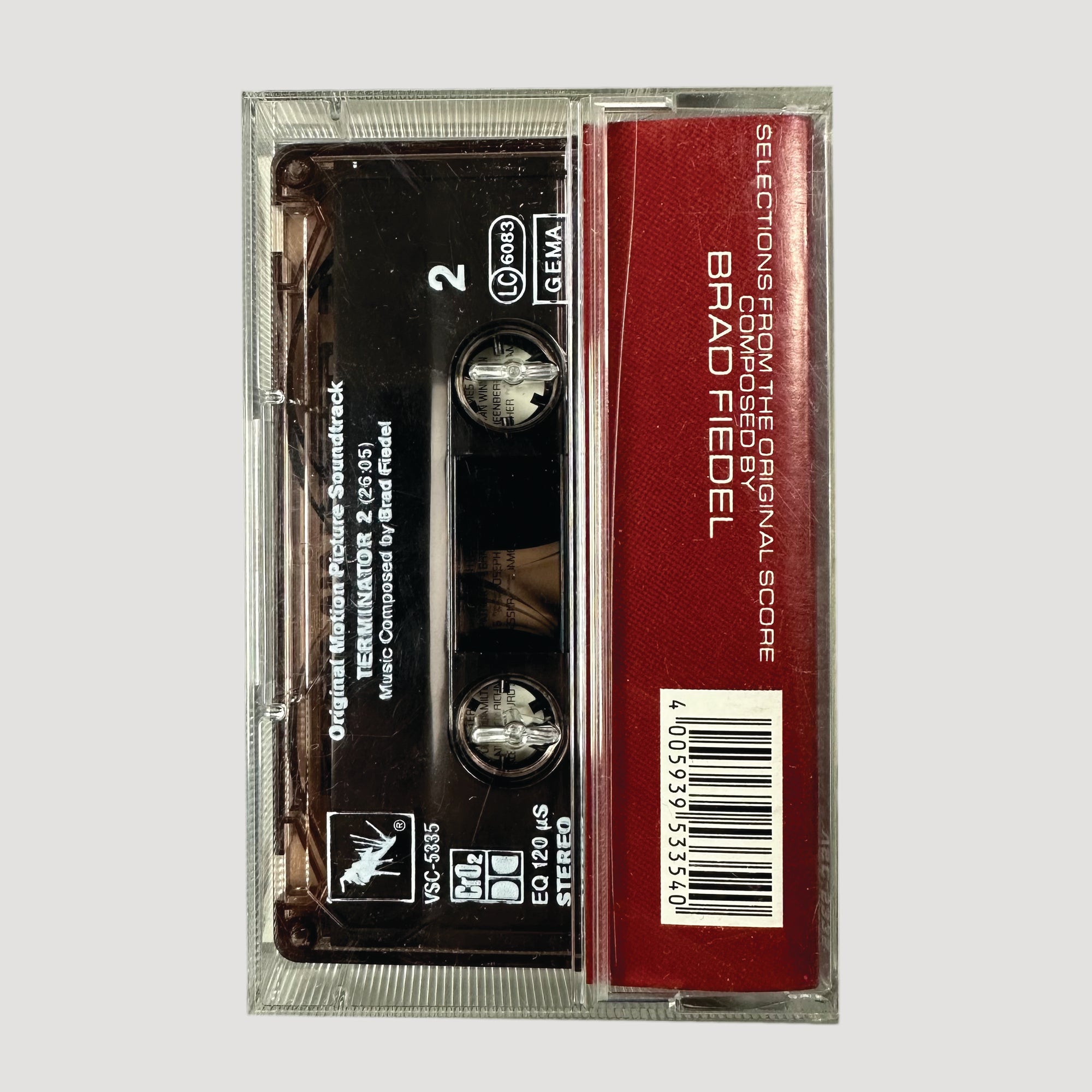 1991 Terminator 2 UK OST Cassette