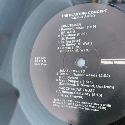 1983 SST Blasting Concept Compilation LP
