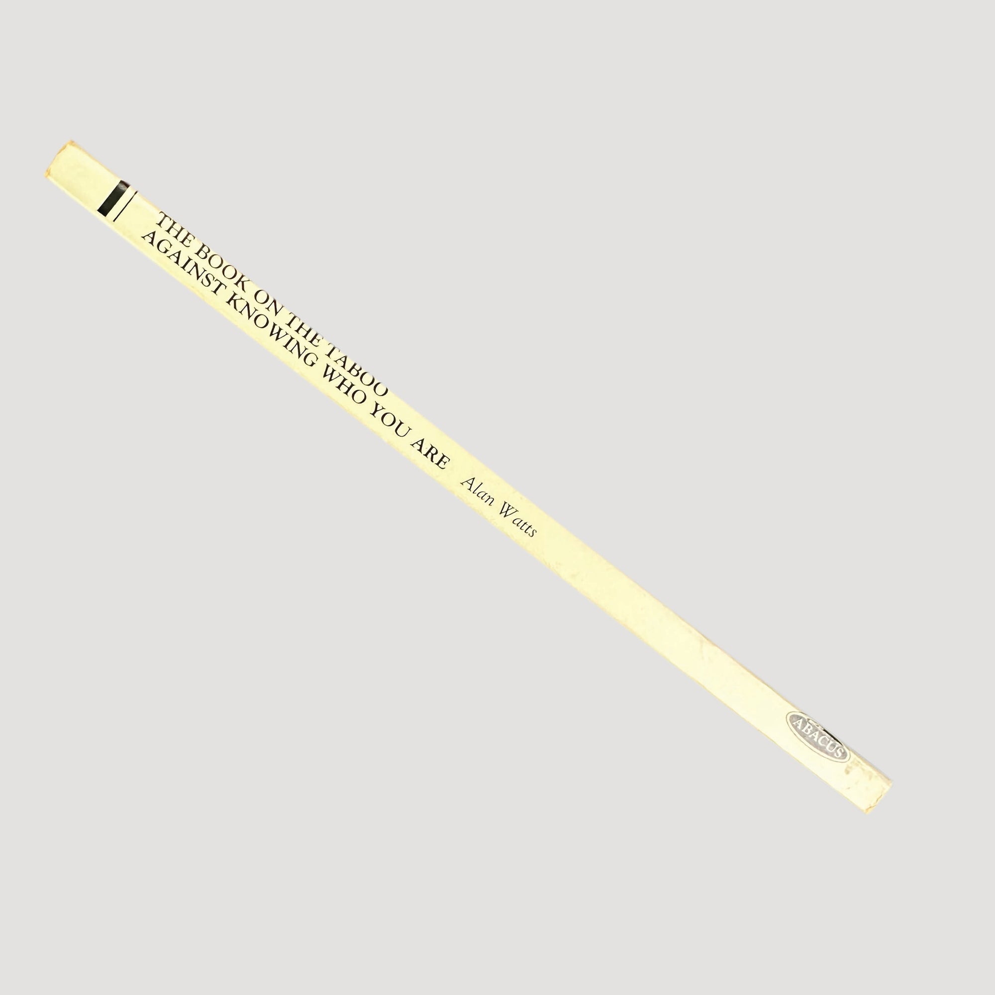 1973 Alan Watts The Book On The Taboo Against Knowing Who You Are