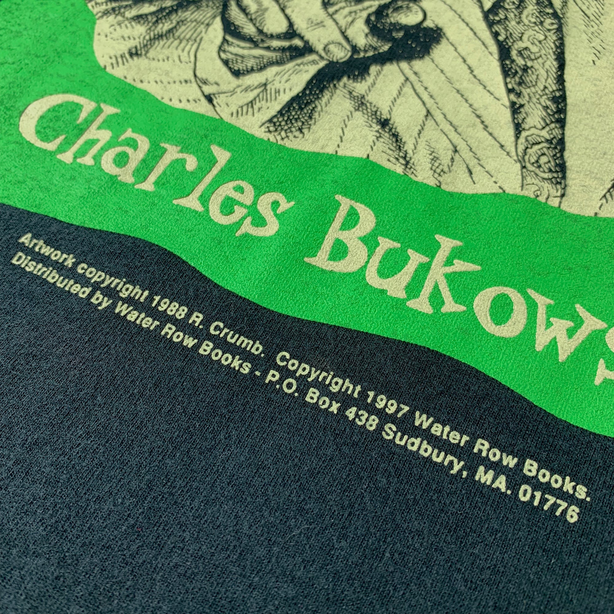 1997 Charles Bukowski & R.Crumb 'Sure Bet' T-Shirt