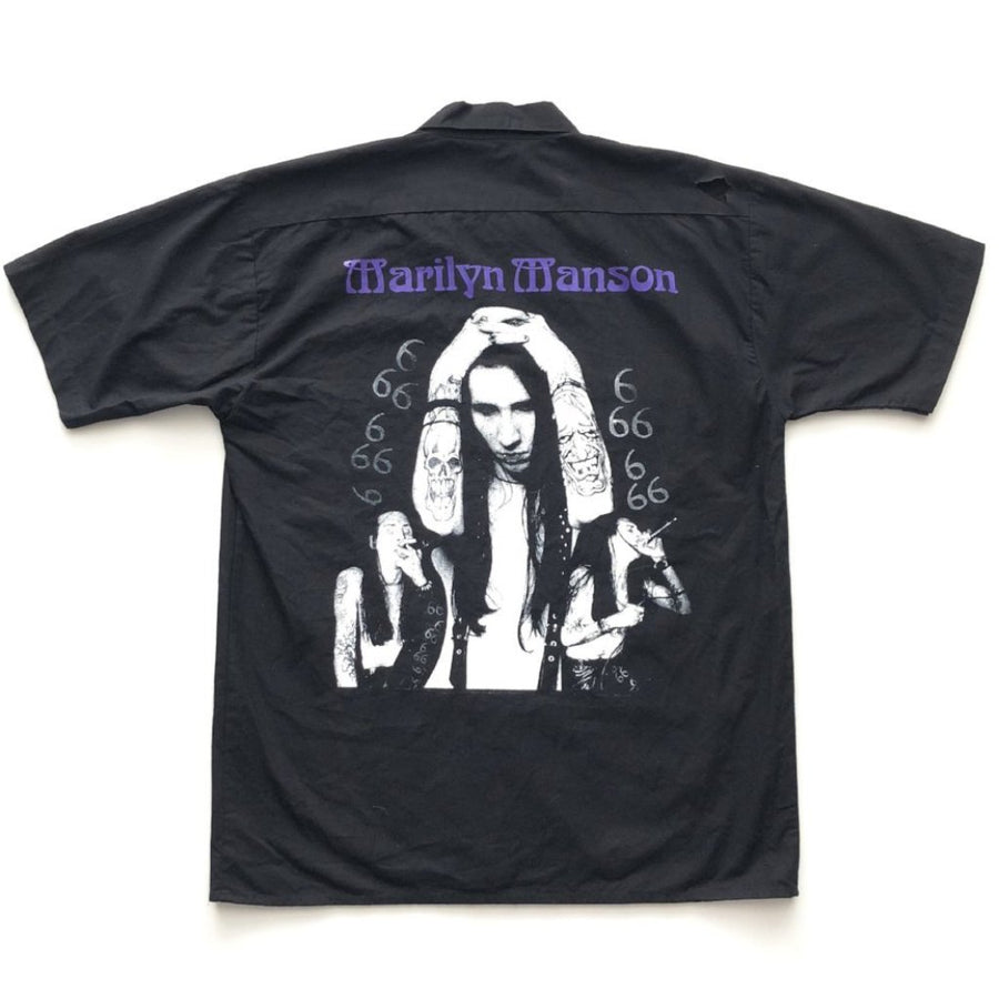 90s Marilyn Manson Work Shirt
