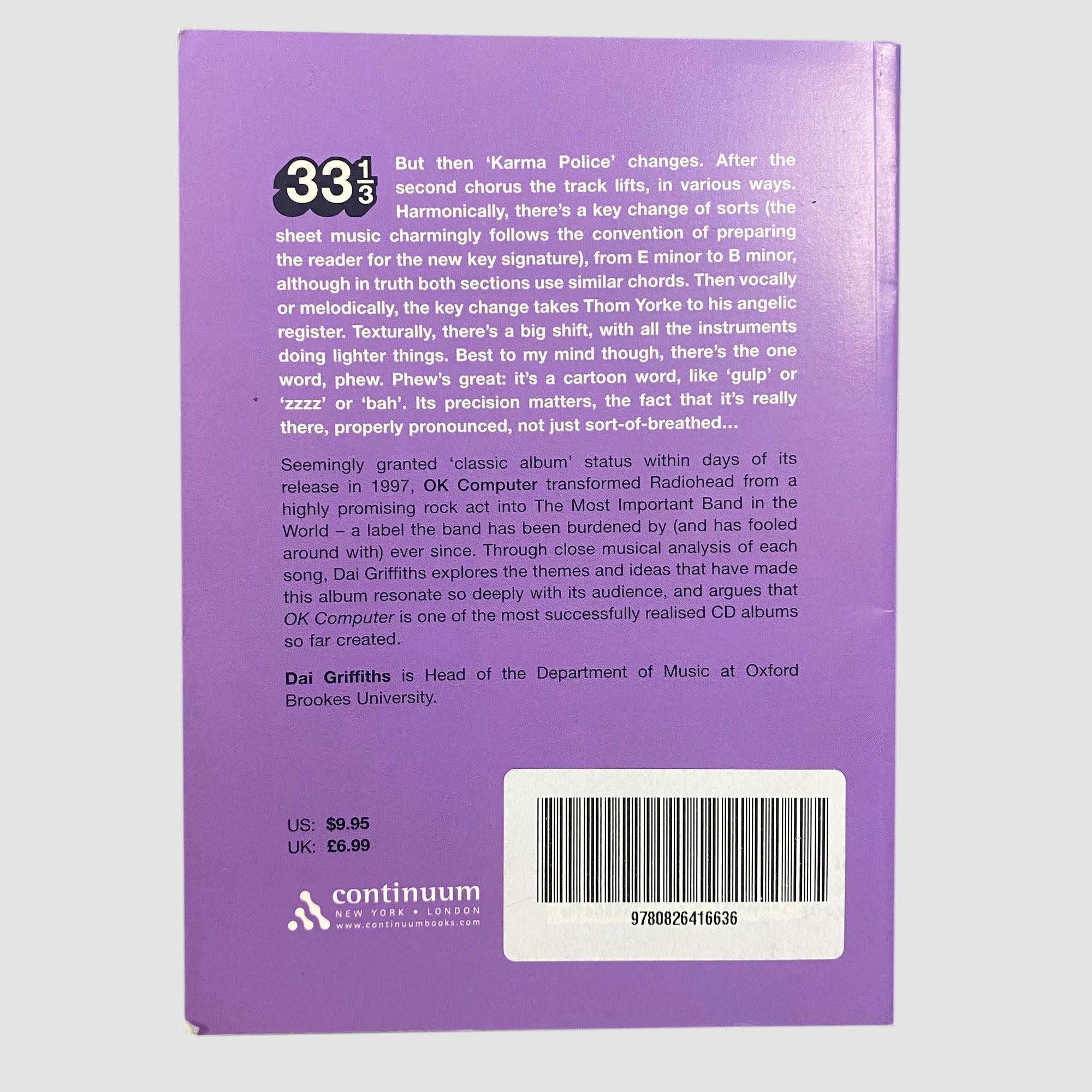 2006 Radiohead Ok Computer 33/3 by Dai Griffiths