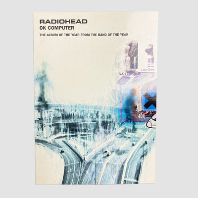 1997 Radiohead OK Computer Mailing List Postcard