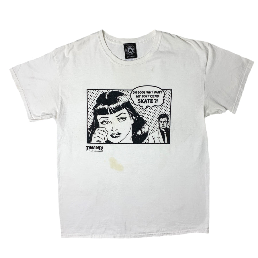 00's Thrasher Boyfriend Cant Skate T-Shirt
