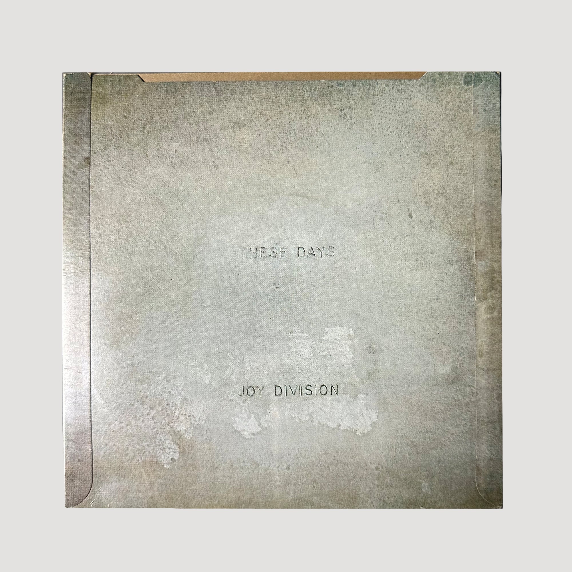 1984 Joy Division Love Will Tear Us Apart UK 7" Single