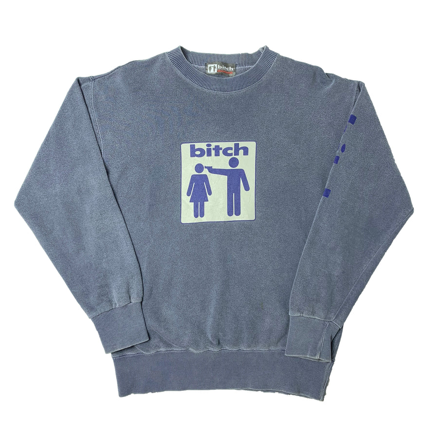 90's Bitch Skateboards Crew Neck Sweatshirt