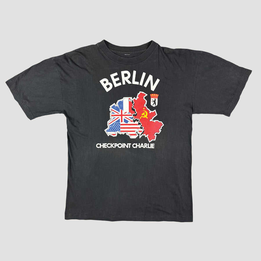 80's Berlin Checkpoint Charlie T-Shirt