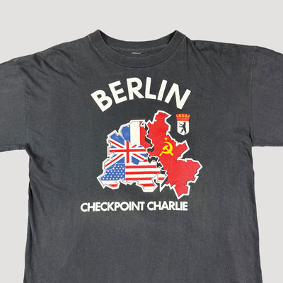 80's Berlin Checkpoint Charlie T-Shirt