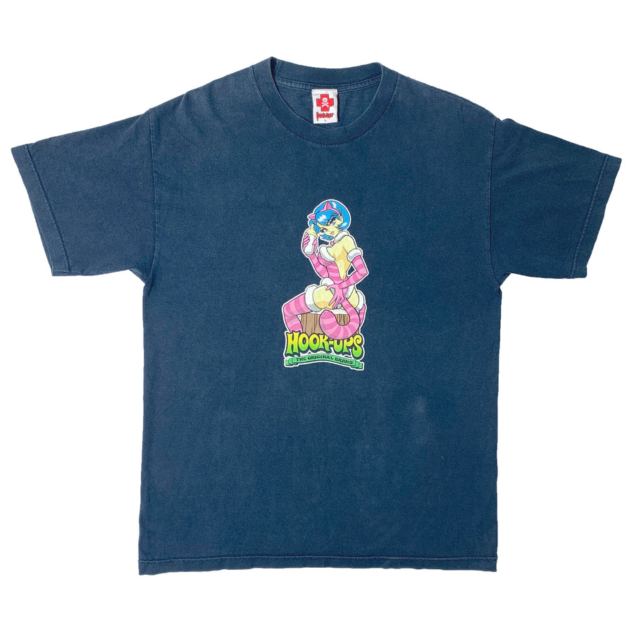 90's Hook Ups Milk Bottle Girl T-Shirt