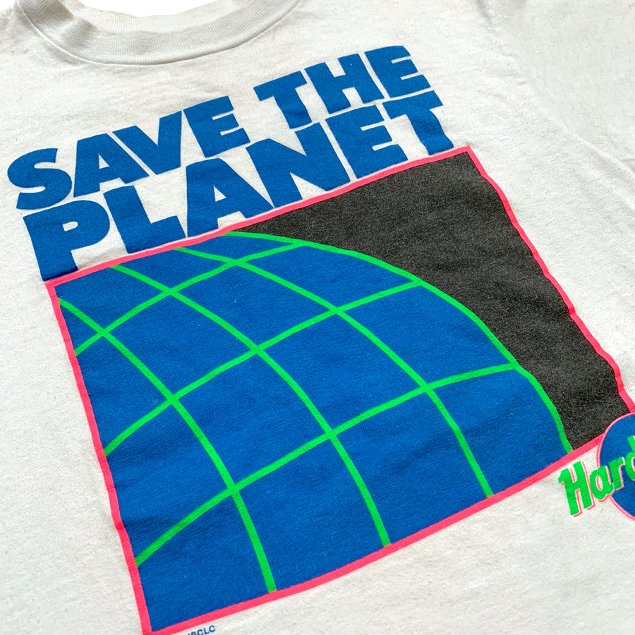 1990 Hard Rock Cafe NY Save The Planet T-Shirt