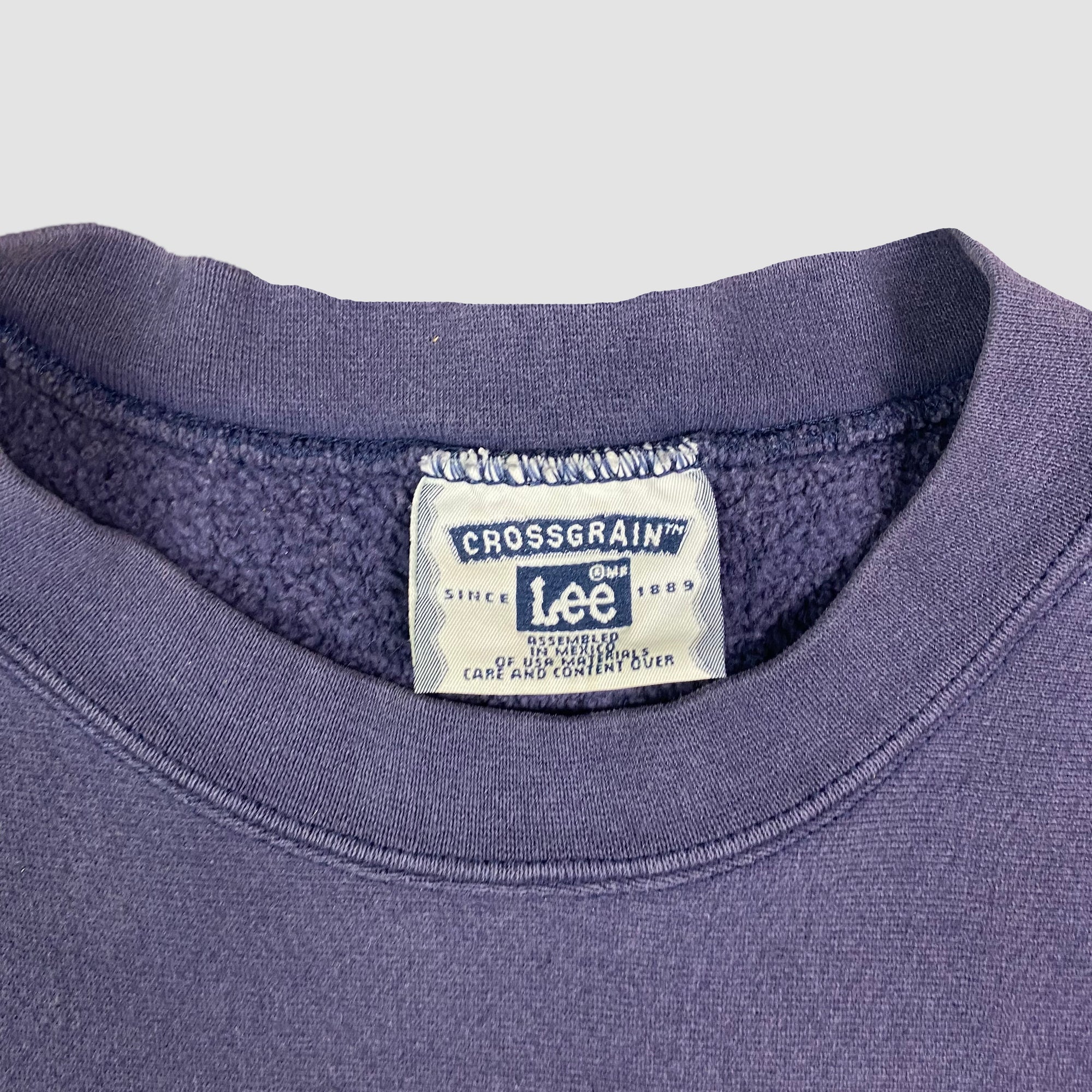 Lee best sale crossgrain sweatshirt