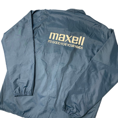 80's Maxell Logo Windbreaker Jacket