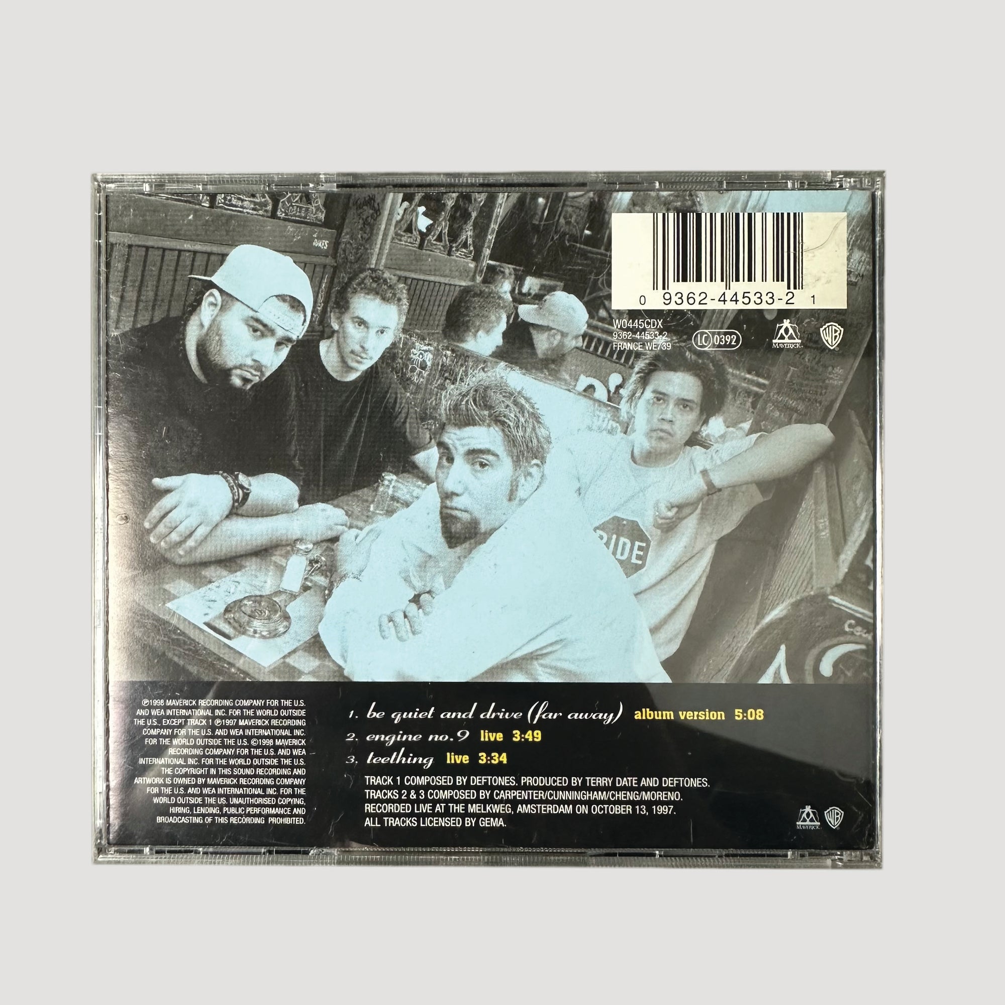 Deftones - Be Quiet And Drive (Far Away) (CD, Single, CD1)