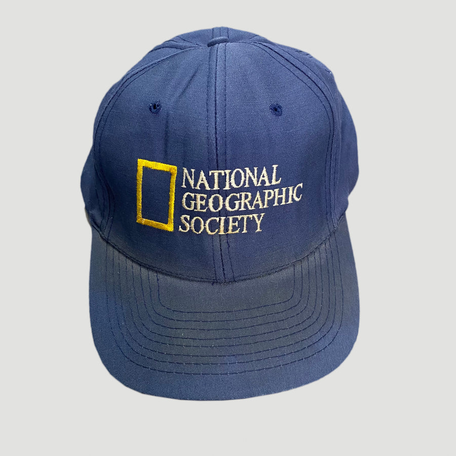 90's National Geographic Snapback Cap