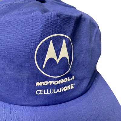 80's Motorola Cellular One Snapback Cap
