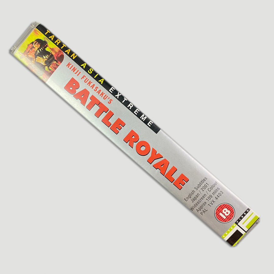 2001 Battle Royale Tartan Extreme VHS