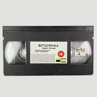 2001 Battle Royale Tartan Extreme VHS