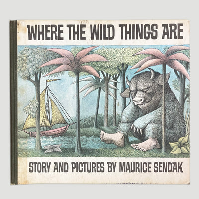 1963 Where the Wild Things Are Book Club Edition