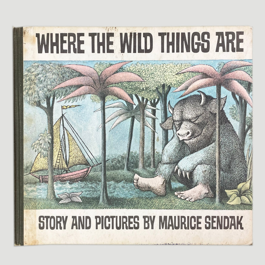 1963 Where the Wild Things Are Book Club Edition