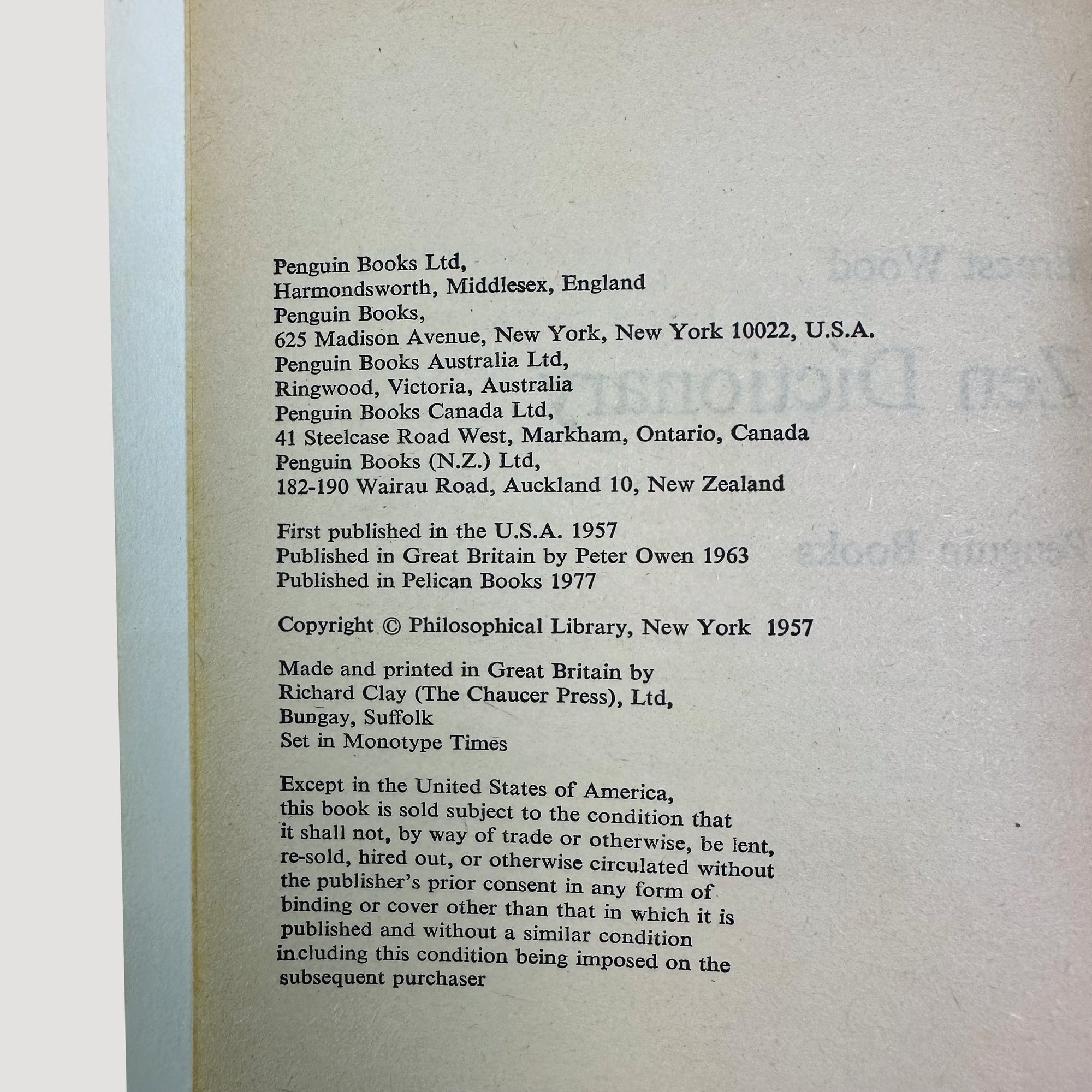 1977 Zen Dictionary Pelican