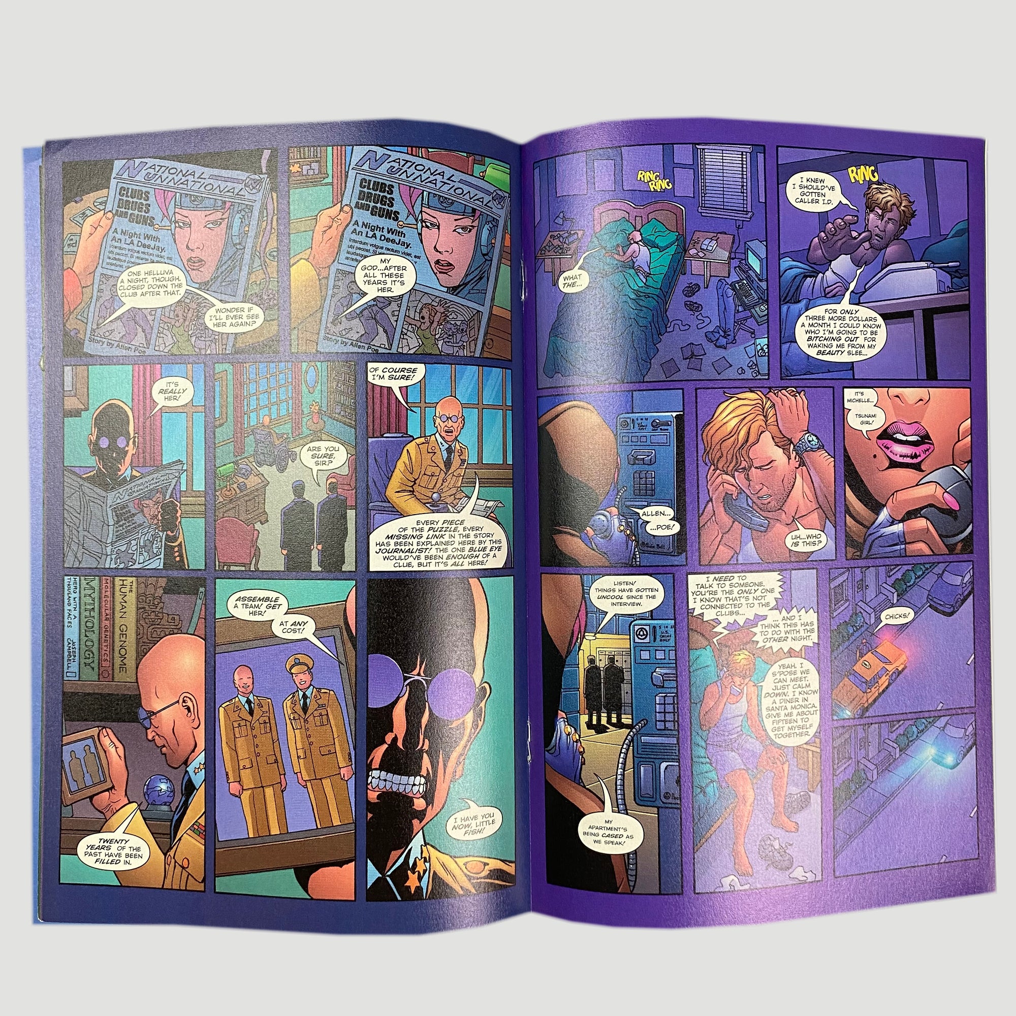 90's Tsunami Girl Sorayama Comic