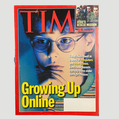 90's TIME Magazine Growing up Online