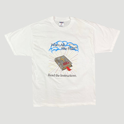 90's Bible Instructions T-Shirt