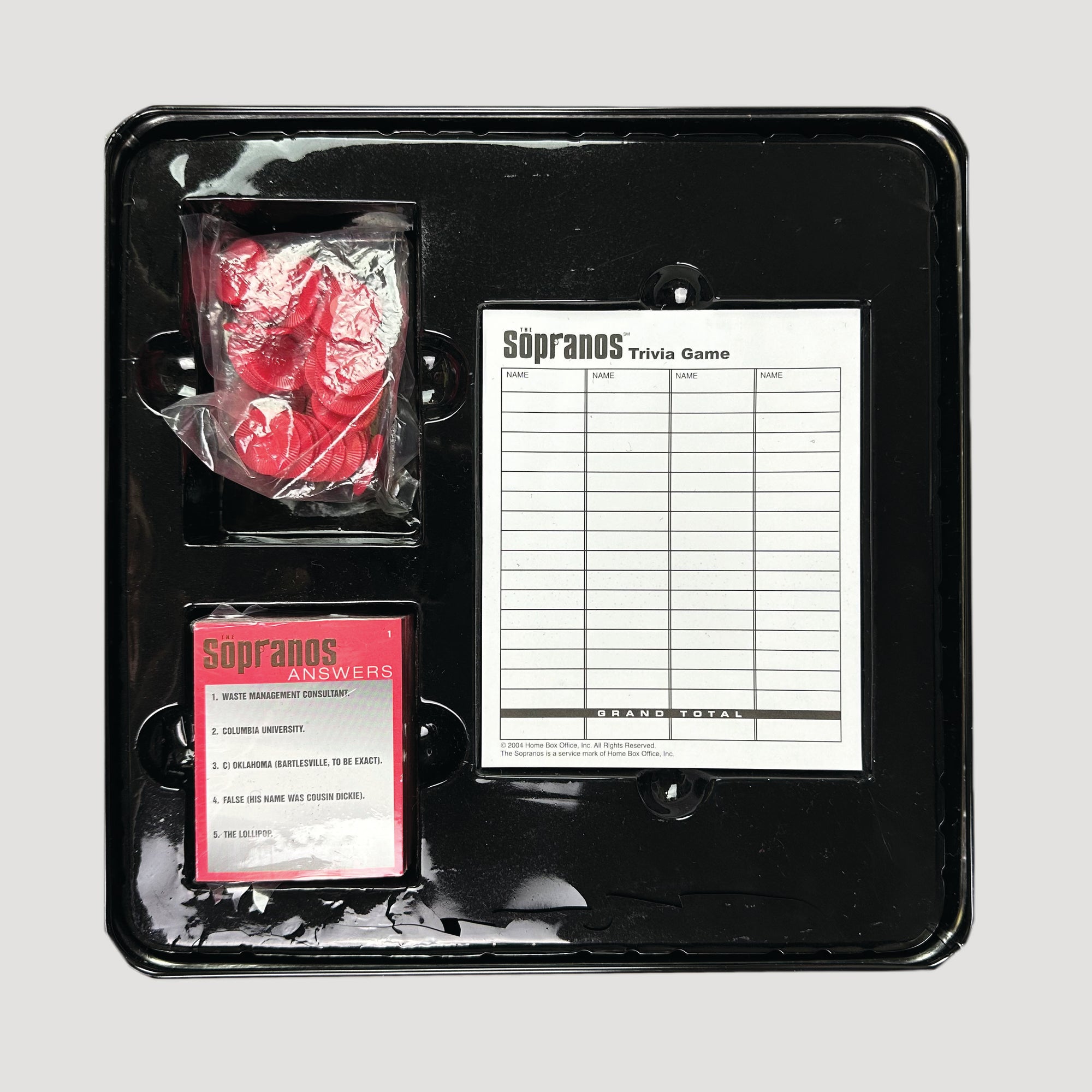 2004 The Sopranos Trivia Game (Boxed)