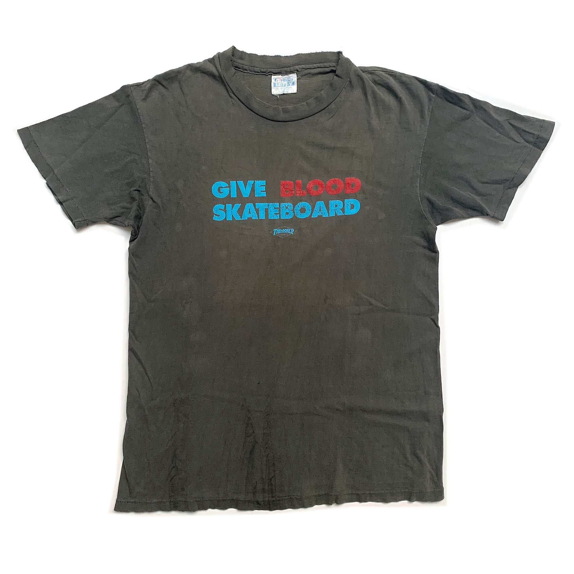 Late 80s Thrasher 'Give Blood' T-Shirt