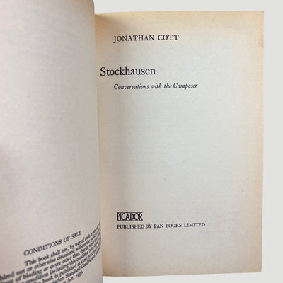 1974 Stockhausen: Conversations with the Composer