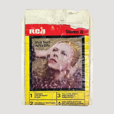 70's David Bowie Hunky Dory 8 Track Tape
