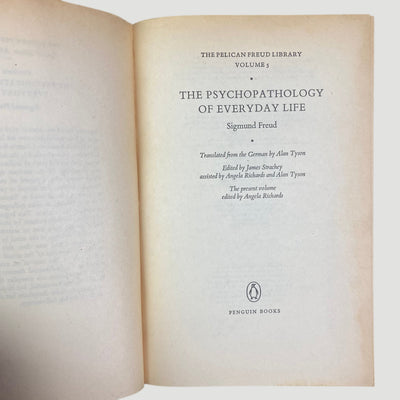 1985 The Psychopathology of Everyday Life; Sigmund Freud