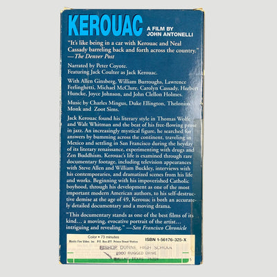 1984 Kerouac A Film By John Antonelli
