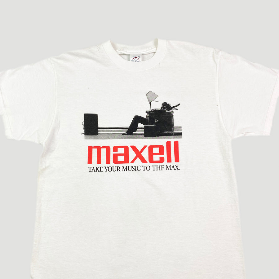 90's Maxell Take Your Music to the Max T-Shirt