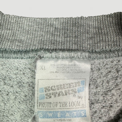 90's Screen Stars Basic Sweatshirt