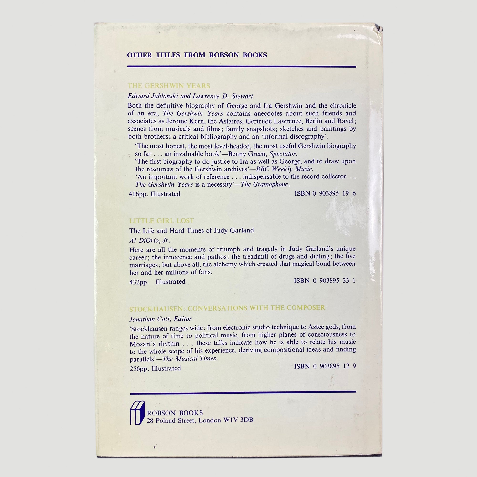 1975 Bruce Cook Listen to the Blues