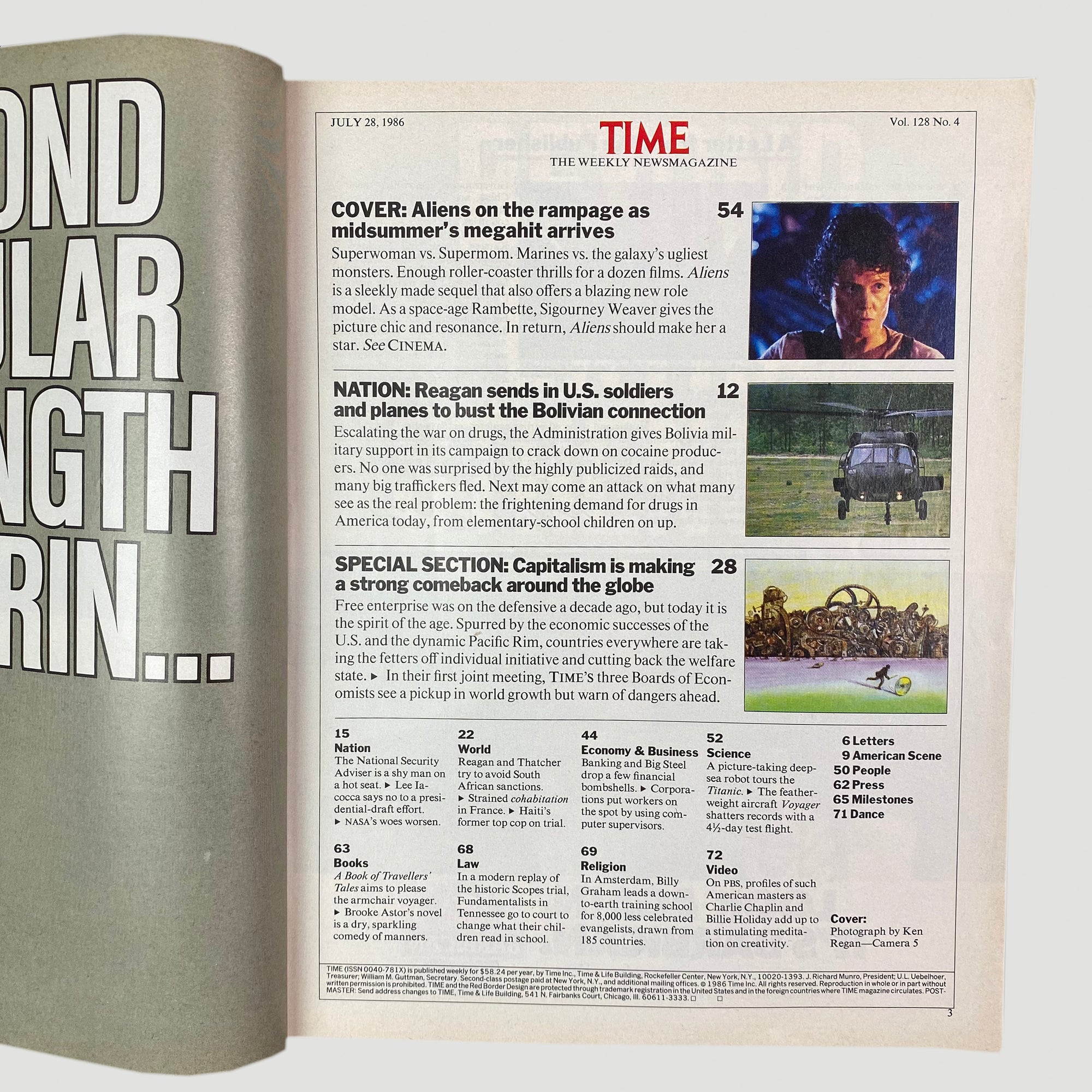 1986 TIME Magazine Aliens Issue