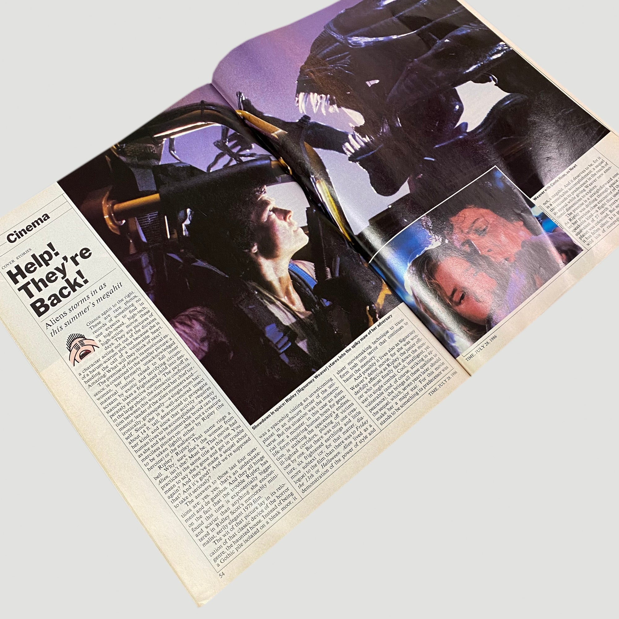 1986 TIME Magazine Aliens Issue