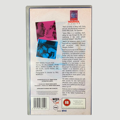 90's Andy Warhol's Heat VHS