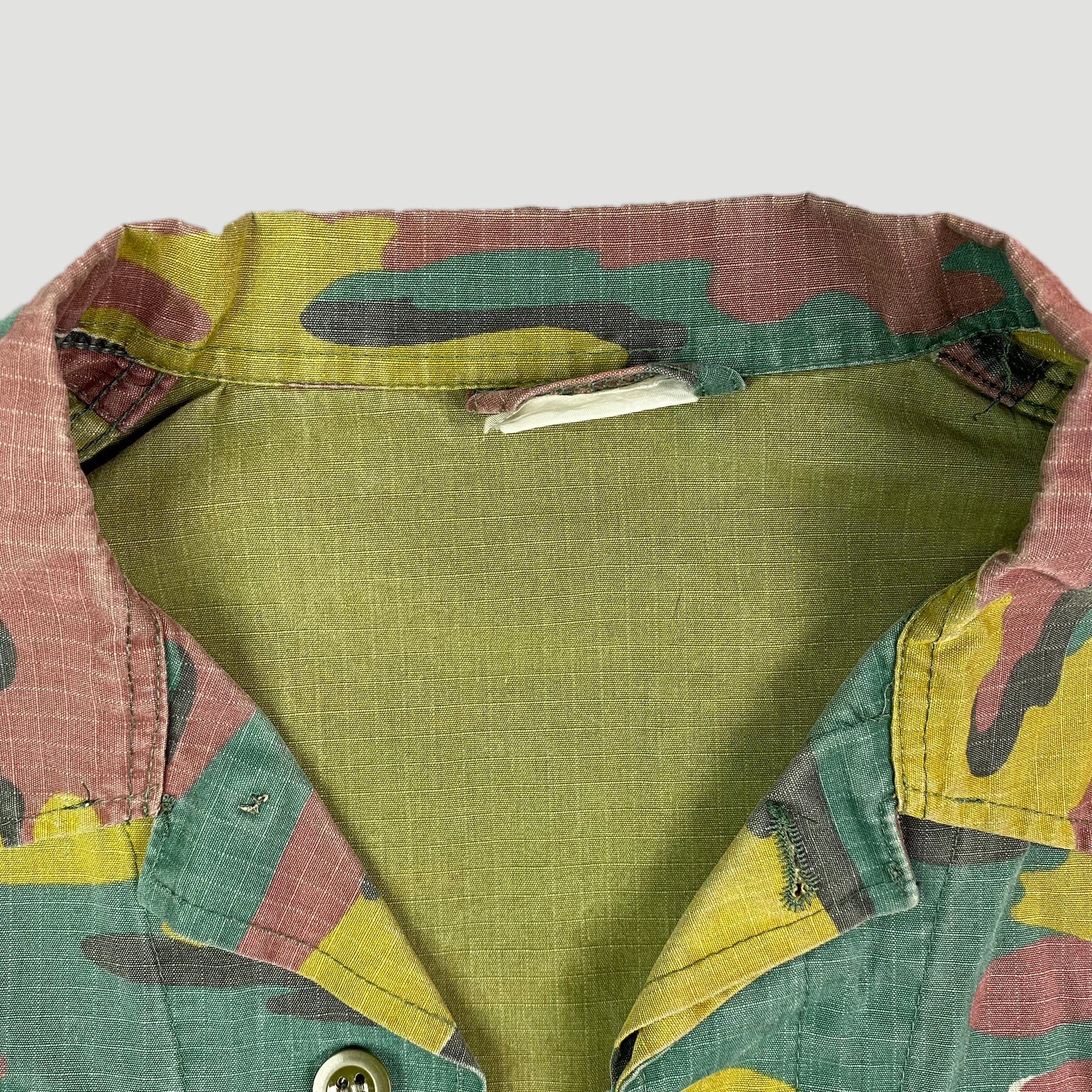 90's Belgian Camo Button Up Jacket