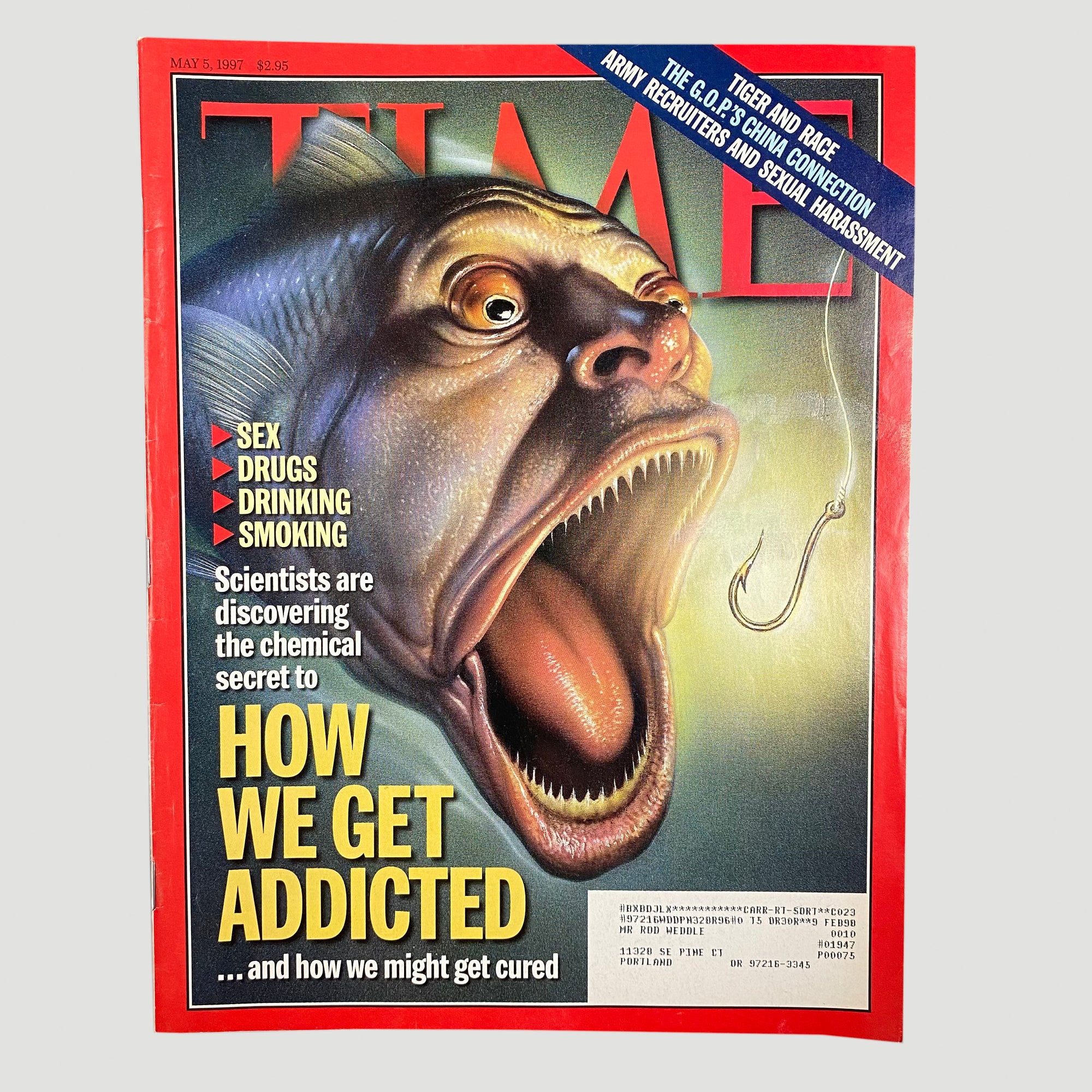 90's TIME Magazine Addiction Issue
