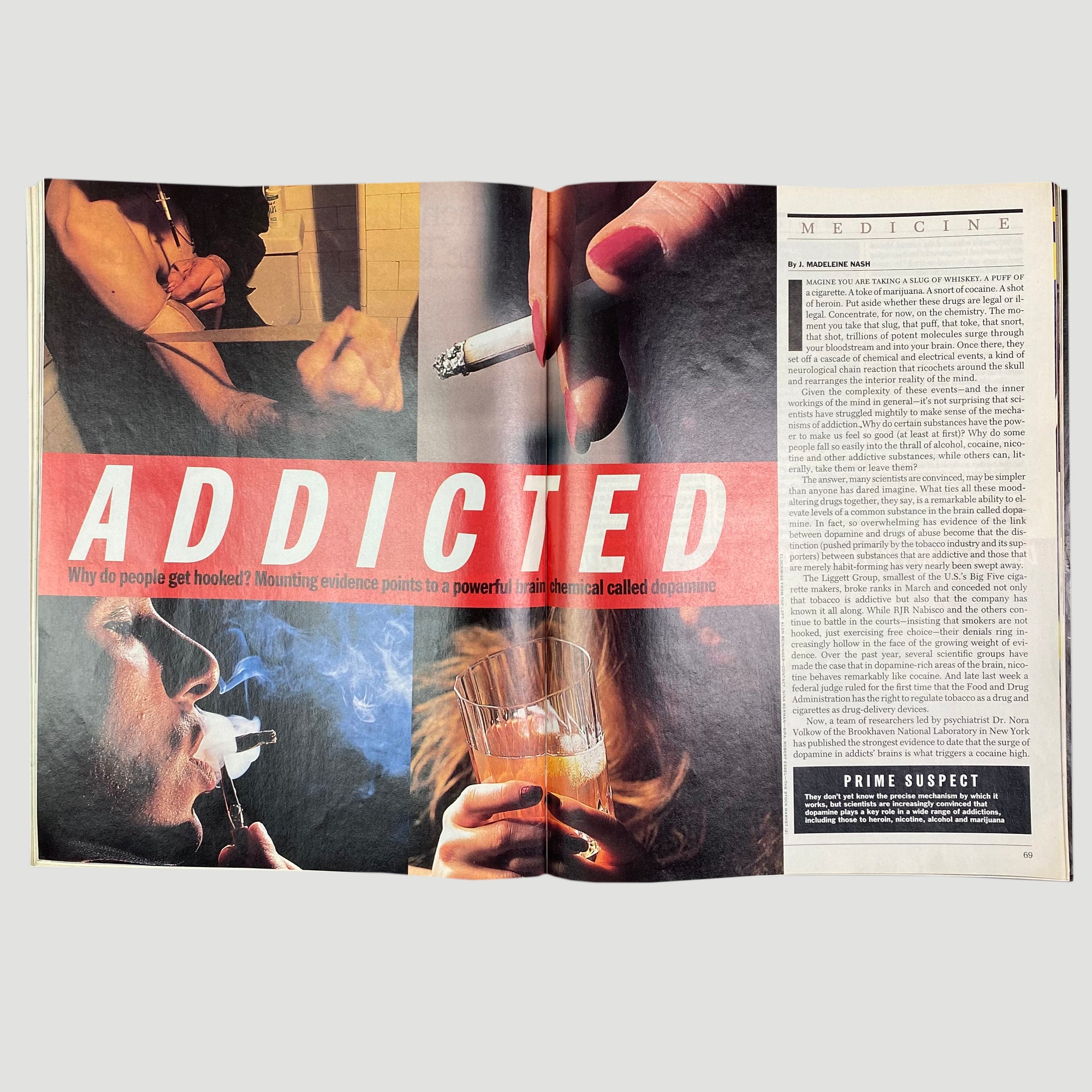 90's TIME Magazine Addiction Issue