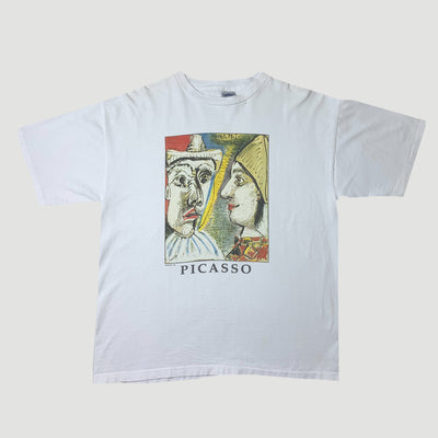 1995 Picasso Two Faces Painting T-Shirt