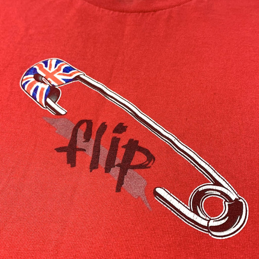 Early 00s Flip UK Punk Pin T-Shirt