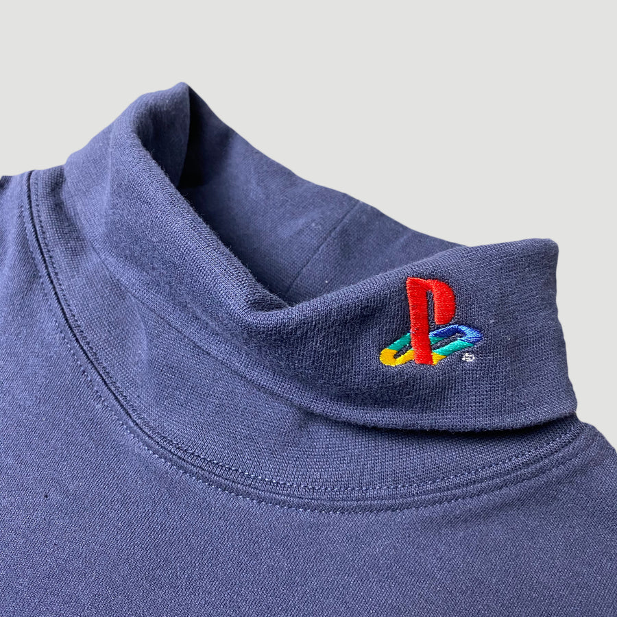 00’s PlayStation Longsleeve Mockneck T-Shirt