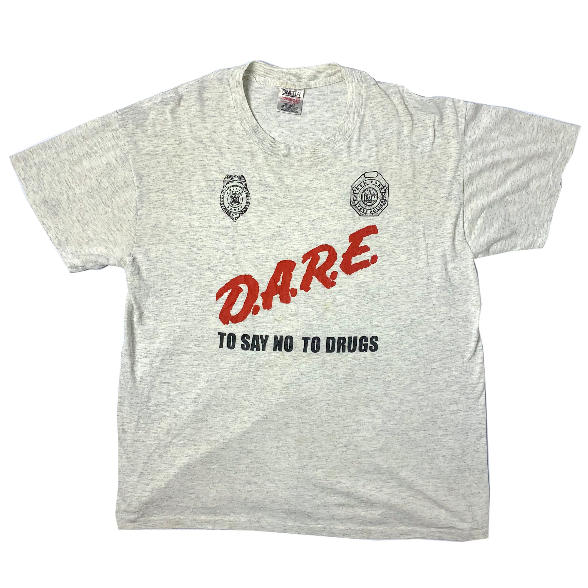 Early 90’s D.A.R.E. New York State Police T-shirt