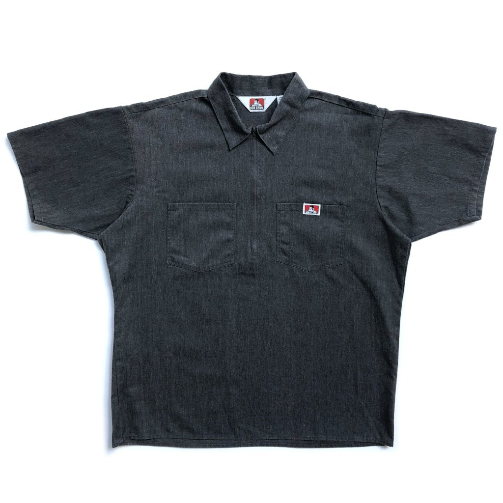 90's Ben Davis Half Zip Work Shirt