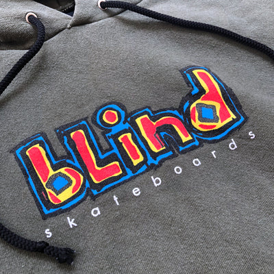 90's Blind Skateboards Logo Hoodie