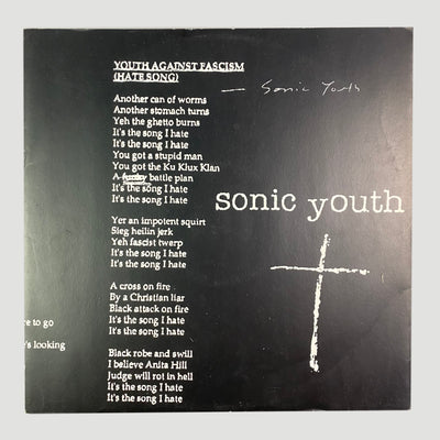 1992 Sonic Youth 'Youth Against Fascism' 12" Single